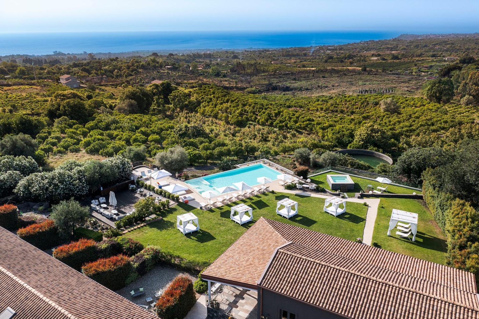Kepos Etna Relais & Exclusive Spa Santa Venerina Eksteriør bilde