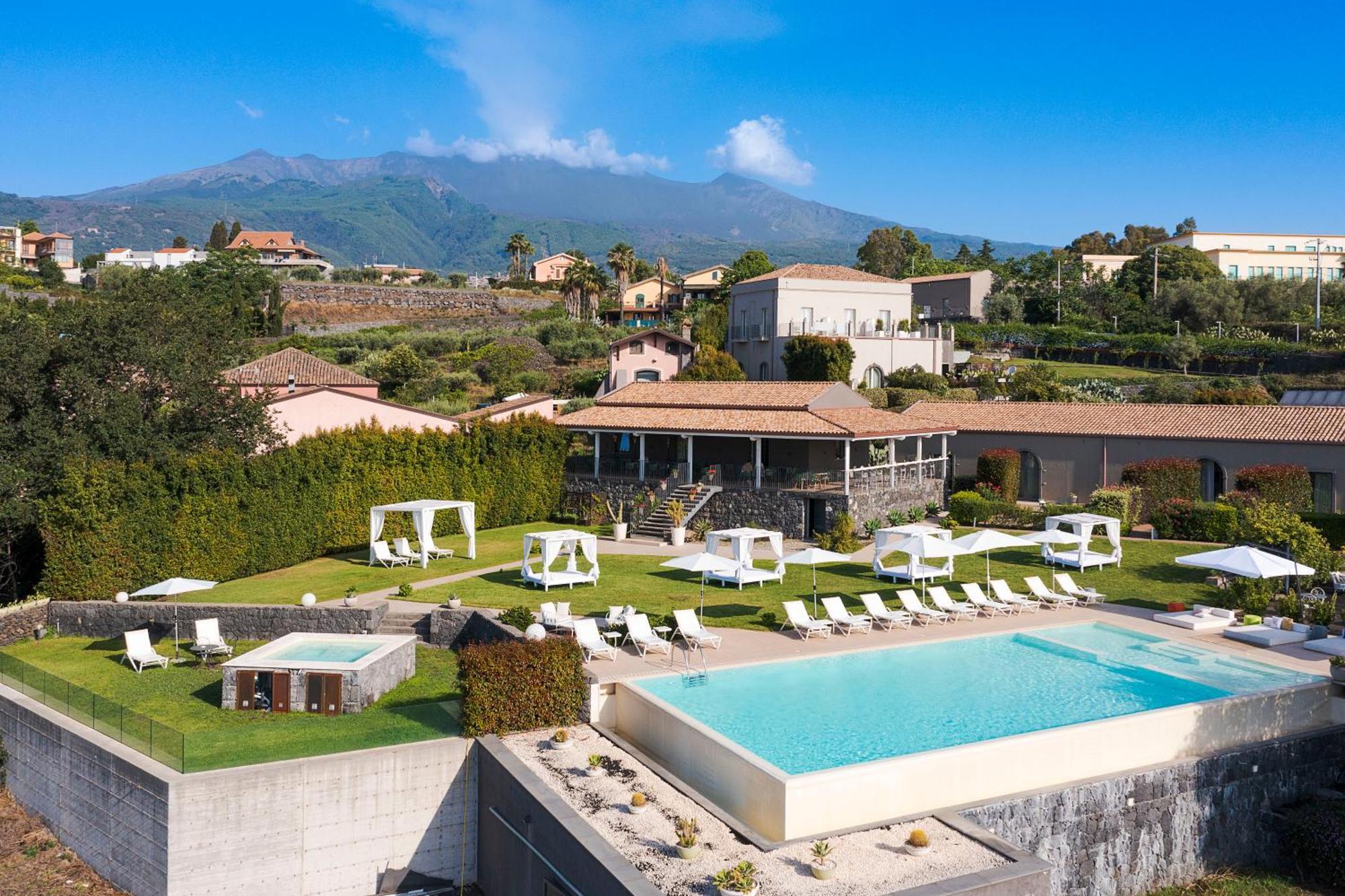Kepos Etna Relais & Exclusive Spa Santa Venerina Eksteriør bilde